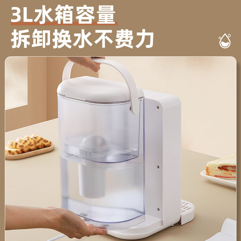 Large screen instant heating water dispenser for home adjustable water temperature desktop desktop milk tea direct drinking cross-border us regulations