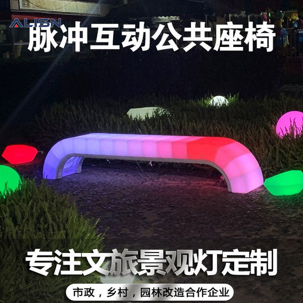 Luminous art painting ball painted ball park square landscape light sketch ball lamp decorative lamp floor stigma lamp