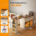 Solid wood sideboard bar all-in-one living room cream style partition cabinet wine cabinet medieval style wall storage storage low cabinet