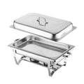 Stainless steel buffet warming table - commercial grade breakfast buffet warmer for hotels - ready to ship wholesale