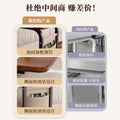 Bedside table movable storage rack bedroom bedside table for home living room coffee table trolley sofa side table small table