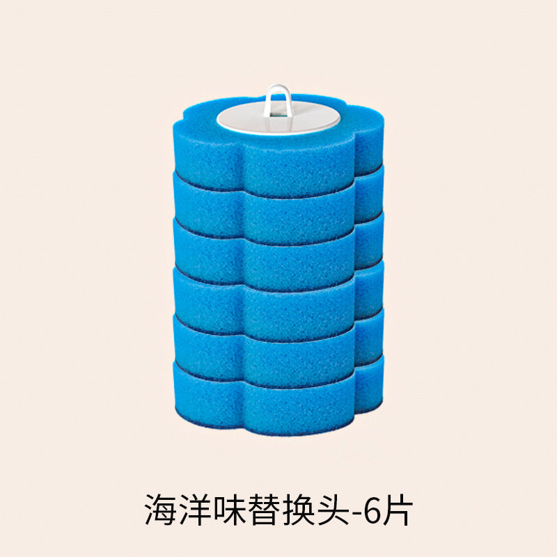 Toilet cleaning brush No dead ends Decontamination Household disposable toilet brush Throwable replacement cotton sheet