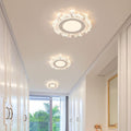 Minimalist ultra-thin aisle corridor light, entryway downlight, led human body induction balcony ceiling light, stairwell light