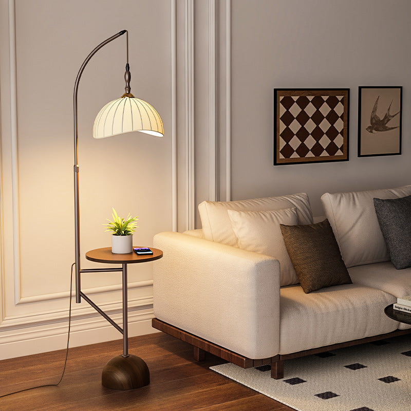 Medieval style floor lamp living room sofa beside wabi-sabi style zen high-end bedroom study storage atmosphere bedside lamp