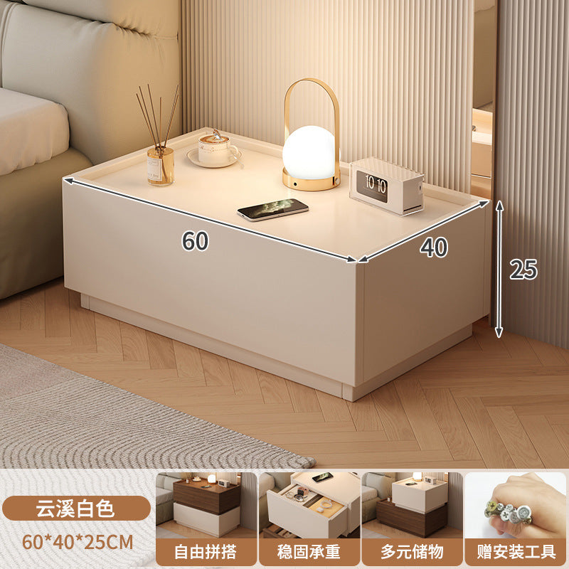 Bedside table for home italian normcore storage storage free combination cabinet popular sofa side table bedroom bedside table