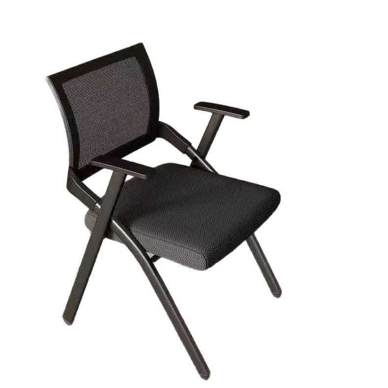 Training folding chair backrest with table board conference room training table and chair all-in-one stool foldable office chair training chair