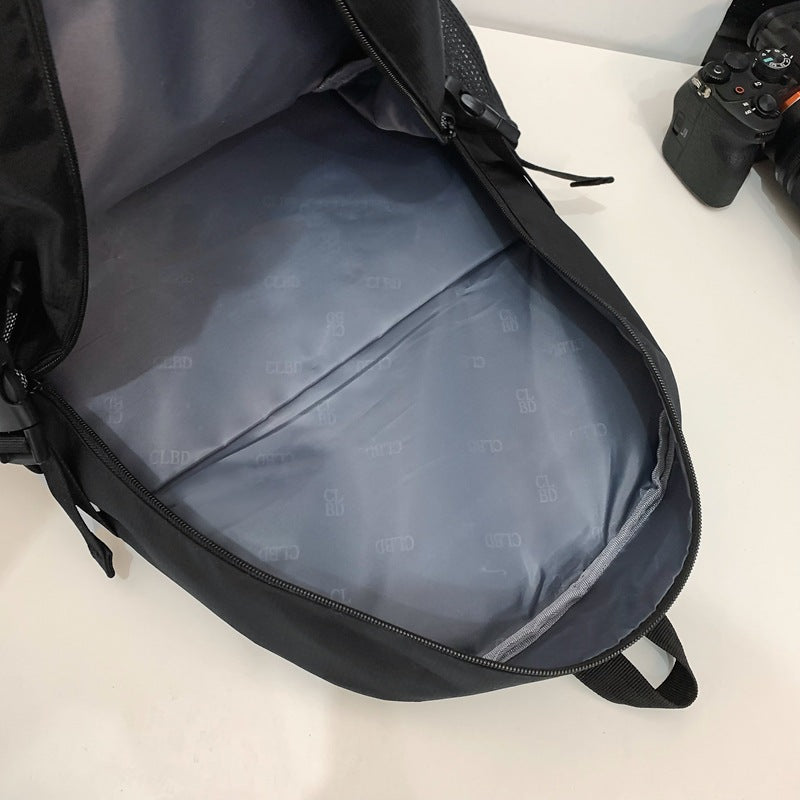 New business commute large capacity backpack simple fashion laptop bag travel light backpack