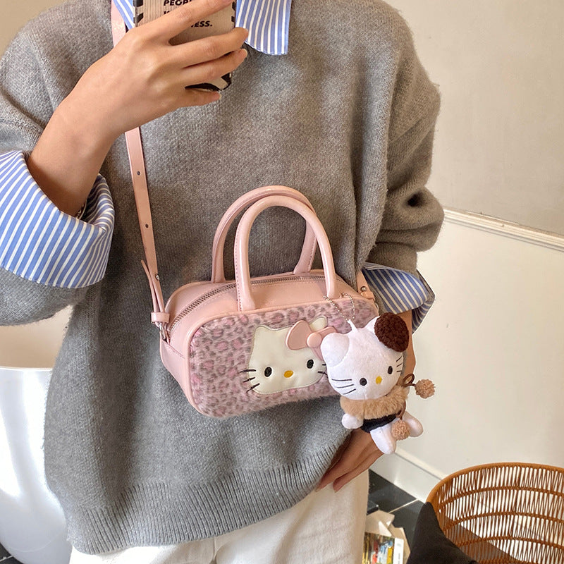 New arrivalcuteeasiest for match crossbody bag2025korean stylecasualeasiest for match shoulder baghigh-looking cartoon exquisite satchel bag