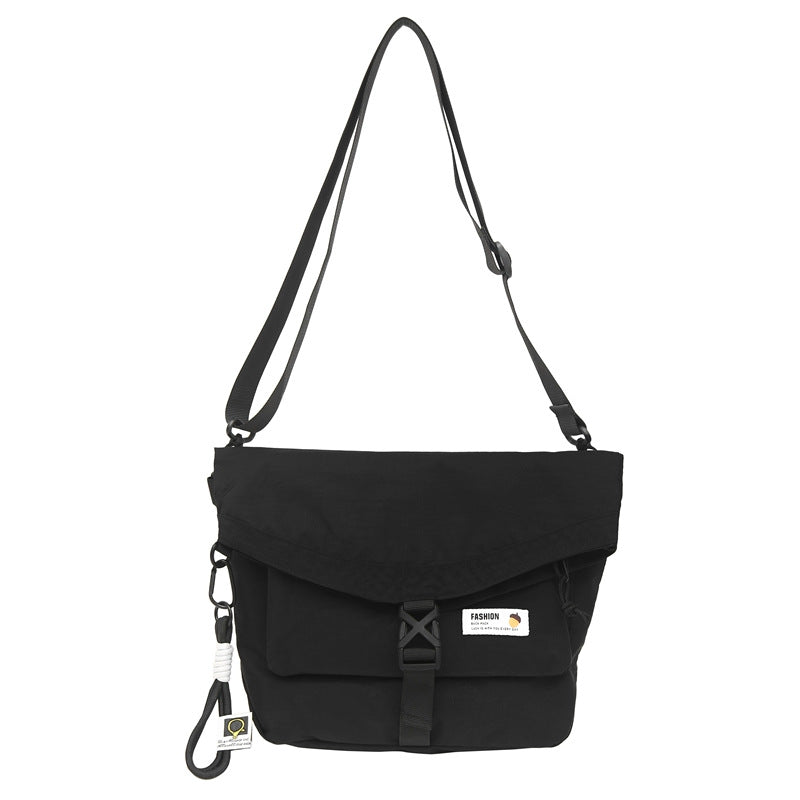 Crossbody bag 2024 new men's trendy brand functional tooling style fanny pack women's fashion sports shoulder large-capacity cycling bag