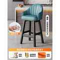 Lake blue nappa leather [65 high carbon steel legs] with thickened 7cm high-elasticity sponge padding