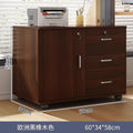 File cabinet table storage rack wooden side cabinet with lock storage cabinet storage cabinet office desk storage cabinet information cabinet
