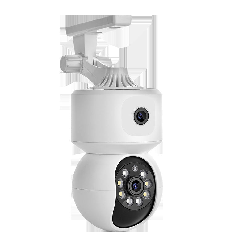 Binocular wireless camera dual lens night vision indoor shop home care artifact super look at ICSEE