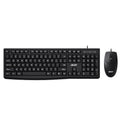 A is suitable for oak040 keyboard and mouse set usb wired office multimedia suitable for computer business