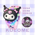 Cartoon electronic watch for girls, cute luminous cinnamoroll kids' toy gift, exquisite present with music and lights