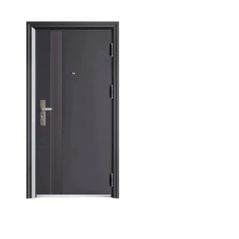 Factory direct sales wholesale security door 7cm entrance single and double double door entrance door rental house project door