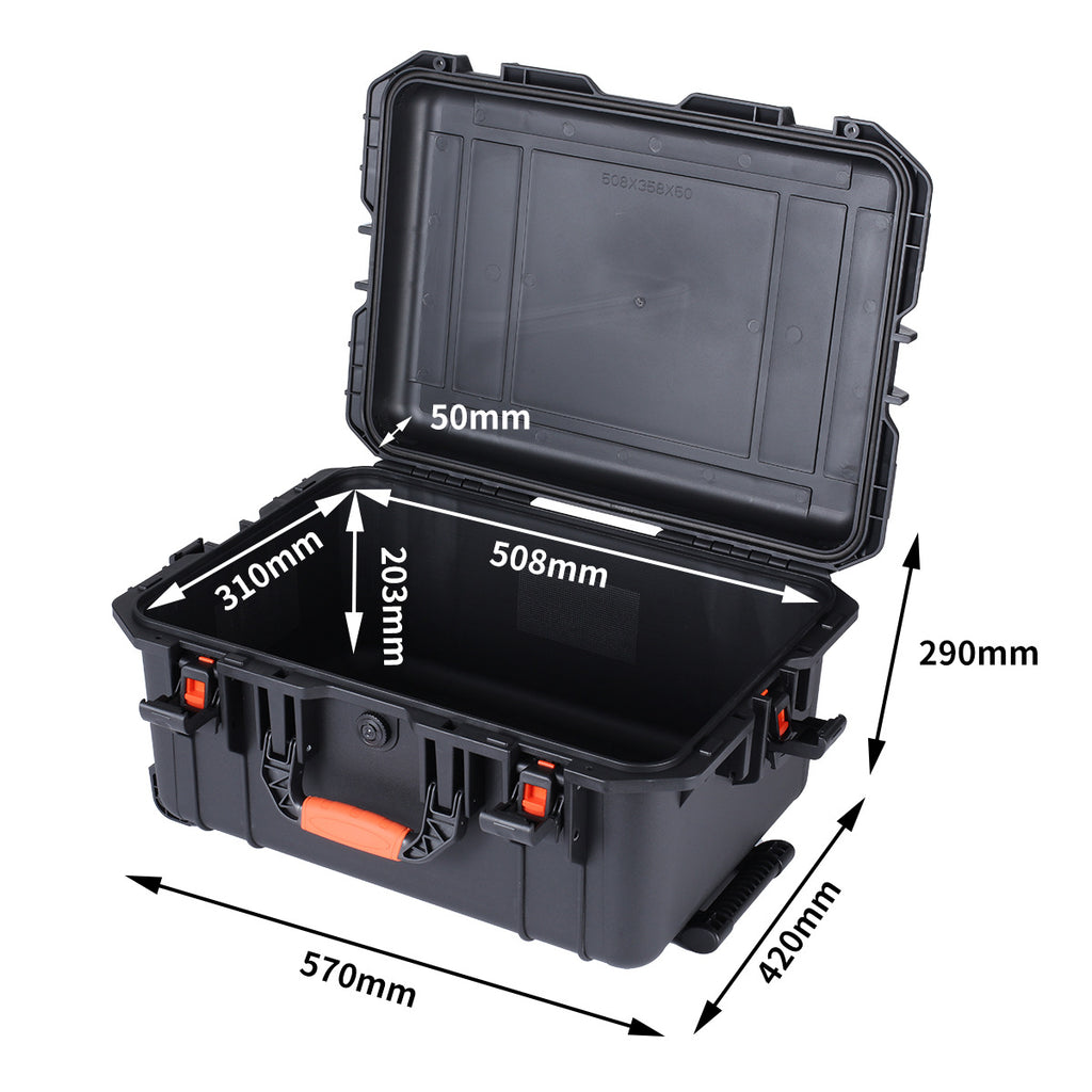 Rod protective case Instrumentation safety Water proof tank High-end equipment accessories Storage box Suitcase Air box