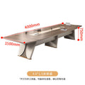 Saint-li conference table - long table, large negotiation table, light luxury training table, conference room oval meeting table