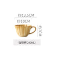 Coffee cup - kiln transformed warm white