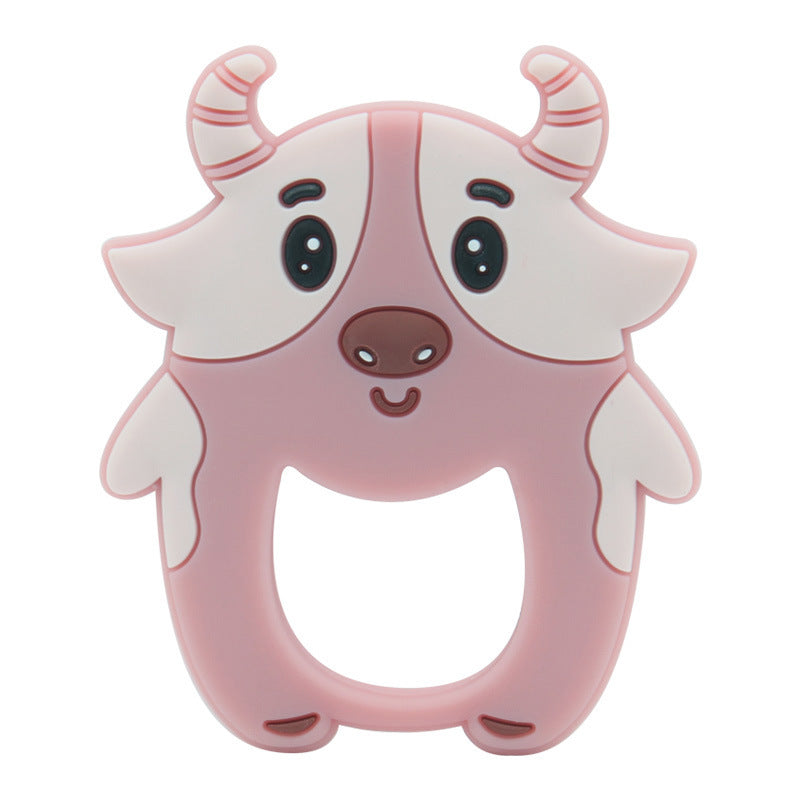 Car Epoxy Toothpaste Food Grade Silicone Teething Toy Baby Teething Grinder Baby Epoxy Dinosaur Bite Glue Play More