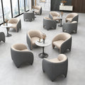 Italian minimalist dining chair, designer style, subtly luxurious, high-end leather upholstered, modern minimalist chair for home use, with backrest