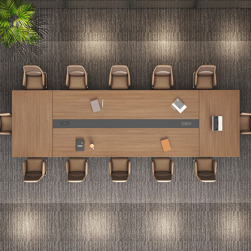Saint li conference table long table large reception table negotiation training table strip conference room table and chair combination