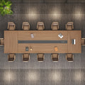 Saint li conference table long table large reception table negotiation training table strip conference room table and chair combination
