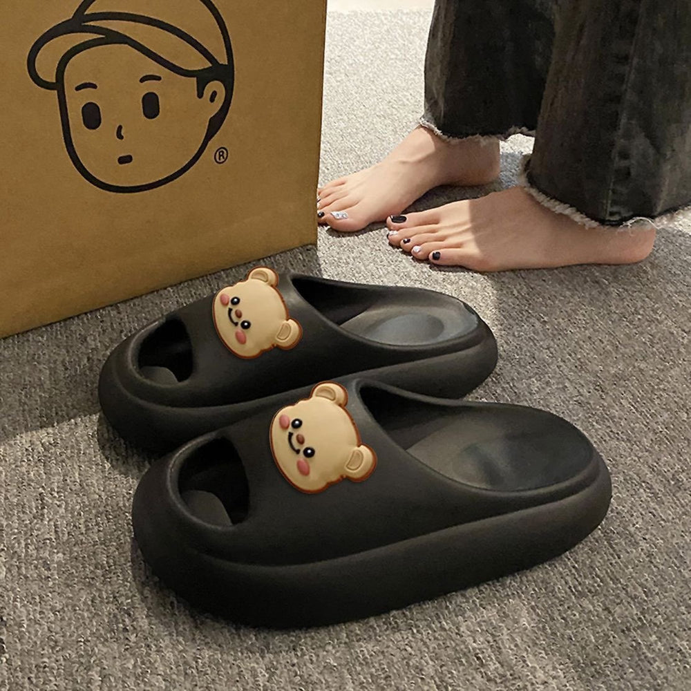 2026 new eva platform slippers - women's outdoor/indoor couple's thick-soled non-slip slides