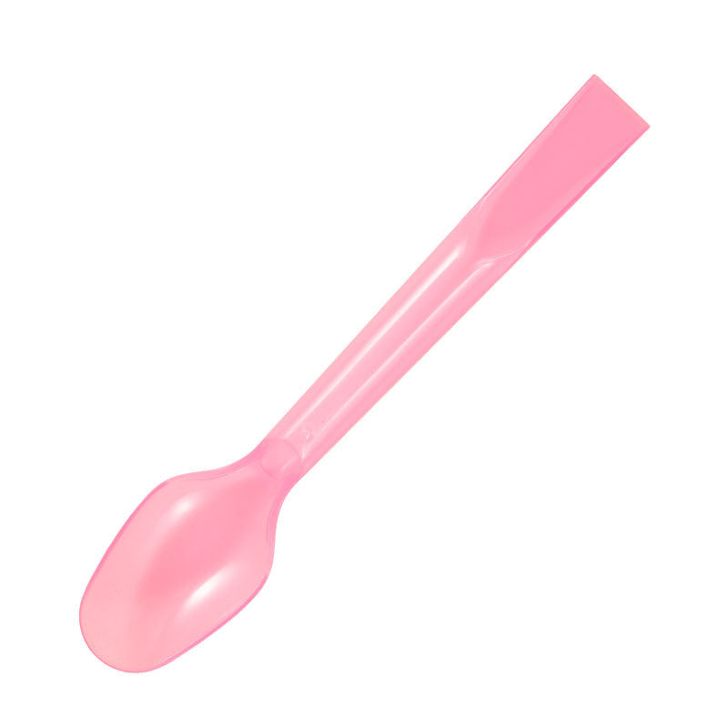 Disposable spoon Children's ice cream spoon, plastic spoon, environmentally friendly material fruit spoon, baby food supplement spoon