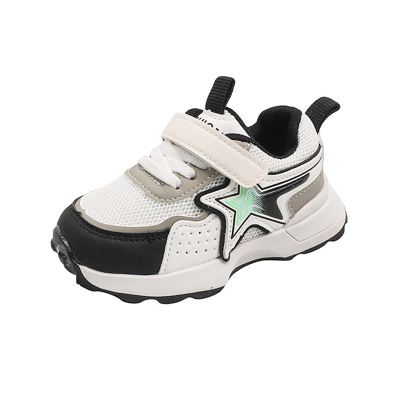 【clearance】kids' athletic shoes: boys' sneakers, mesh dad shoes for toddlers and young children, girls' running shoes