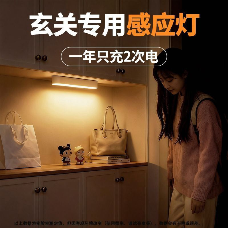 Smart human body induction night light - voice control, wireless, for bedroom, home, entryway, hallway, nighttime use, room, and bedside
