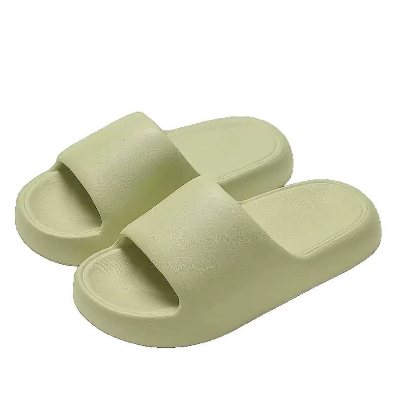 Eva soft sole slippers women's new summer indoor home "stomping on shit" feel bathroom non-slip couple's sandals men's slippers