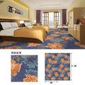 Hotel, guesthouse, b&b room corridor carpet, nylon b1 grade fireproof, full coverage, thickened, soundproof bedroom bedside rug