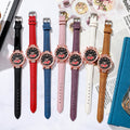 New arrival diamond-encrusted fashioncasual belt watch women's casual student quartz women's watch manufacturer wholesale watch
