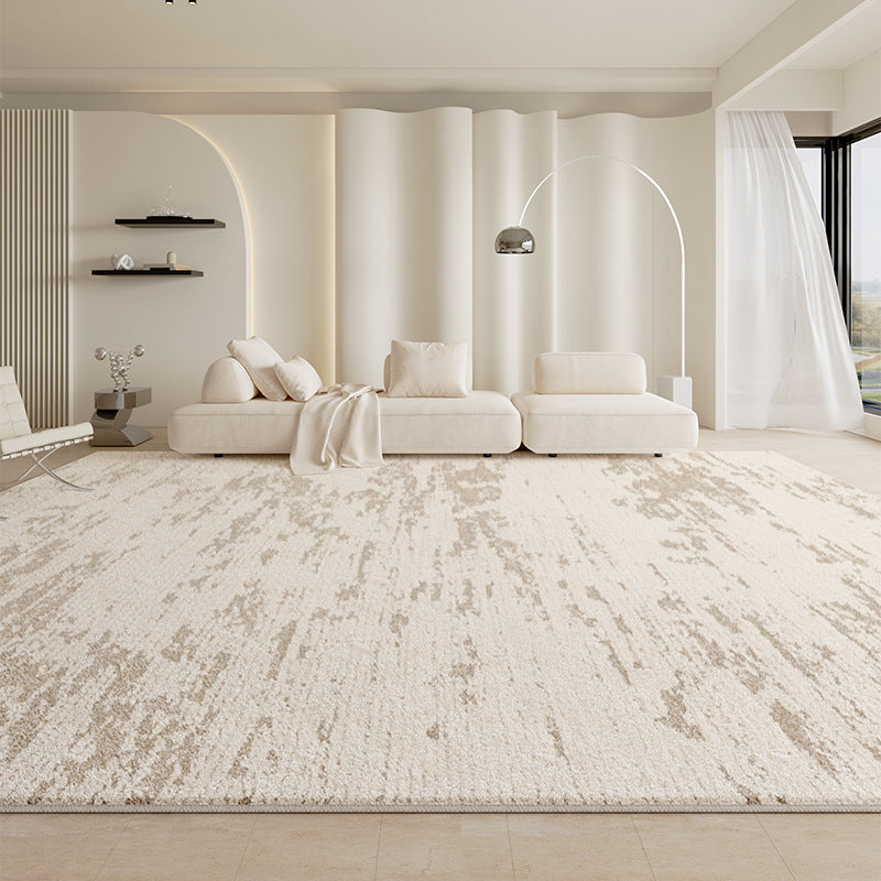 Carpet living room  new cream style light luxury high-end waterproof bedroom floor mat for home sofa large area full paving