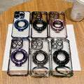 Airbag anti-fall 11 suitable for iphone 17 mobile phone case 16 magnetic holder apple 15 protective cover 14 airbag anti-fall