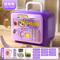 Nezha kids boys and girls piggy bank safe cabinet key password box savings coin storage storage