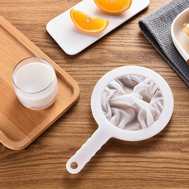 soy milk filter for home ultra-fine juice filter separator filter slag kitchen colander filter spoon