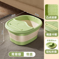Direct from the factory: customizable, foldable plastic foot bath bucket. portable, collapsible foot basin for foot washing and massage