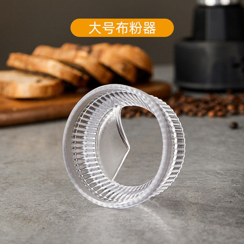 Moka pot powder dispenser coffee pot powder receiving ring anti-flying powder filler single and double valve neutral coffee equipment new arrival