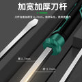 Baolian one-word long screwdriver, tire repair rod, large flat screwdriver, self-defense pry bar