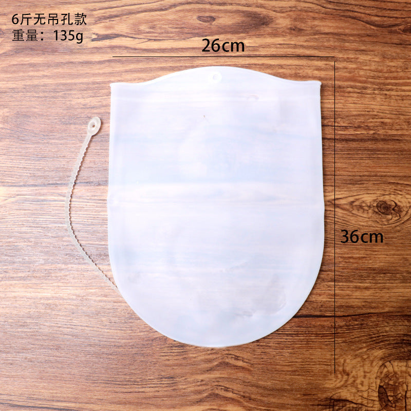 Silicone kneading bag - food grade silicone flour bag - kitchen home use non-stick dough kneading & proofing tool - mess-free baking