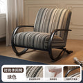 Solid wood sofa chair burke chair living room bedroom home single chair furniture designer rocking chair space capsule high backrest