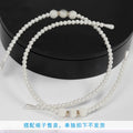 Pearl hair clip hairpin headwear white kids simple headband elegant pearl hair clip girls accessories beaded guangzhou