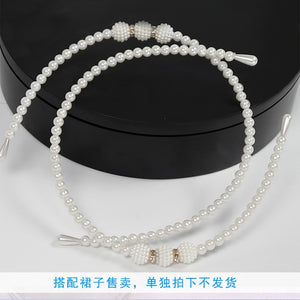 Pearl hair clip hairpin headwear white kids simple headband elegant pearl hair clip girls accessories beaded guangzhou