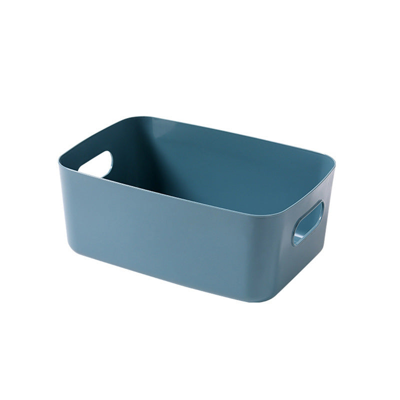 Storage basket, desktop storage box, household cosmetics rack, bathroom, dormitory sundries, snacks, plastic box wholesale