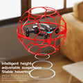 Yl16 remote control football drone with night navigation lights - anti-collision, drop-resistant, kids' light-up model aircraft toy