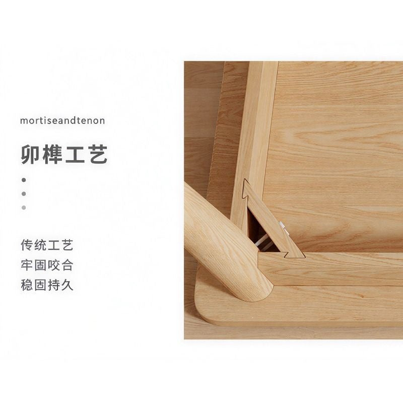 Solid rubberwood desk - home office desk, workstation, study writing desk, computer desk, bedroom study table