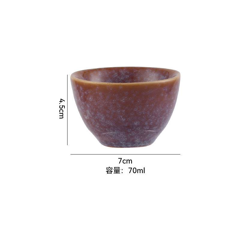 Japanese ceramic kiln turns blue wine set japanese red wine glass wine bottle set yellow wine soju white wine glass sake bottle cup