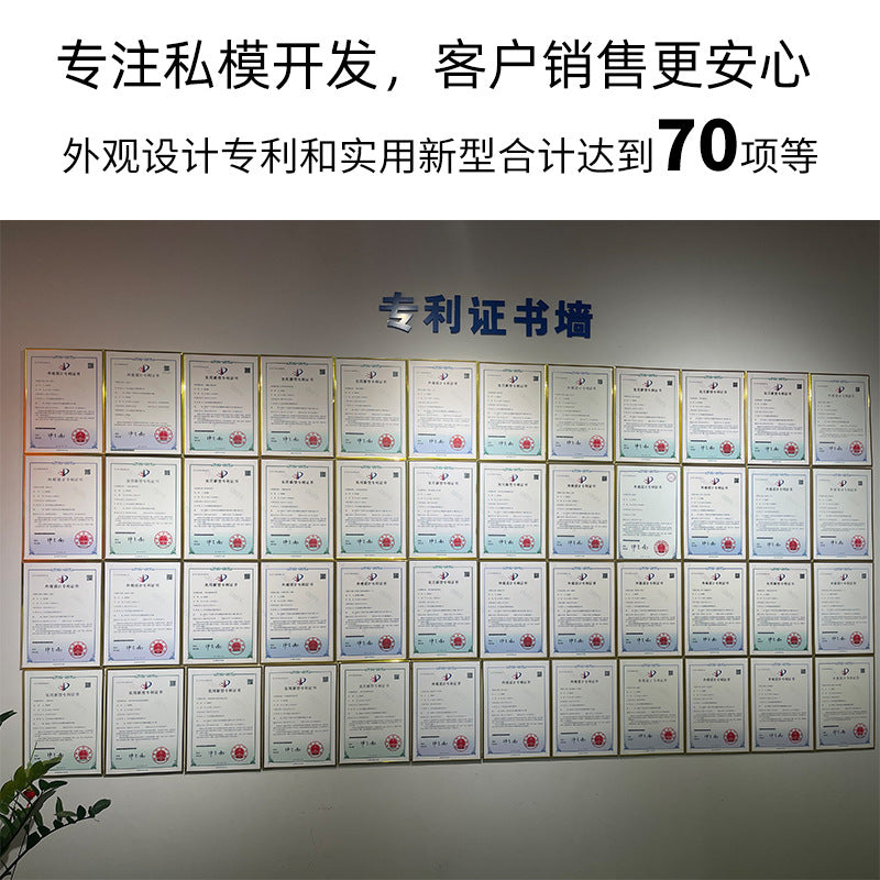 Cross-border new  small fan light e27 bedroom lighting fan integrated lamp ceiling fan light processing customization