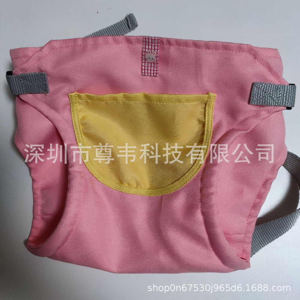 Baby high chair with foldable child safety seat, baby feeding harness - cross-border hot seller, portable for traveling with baby